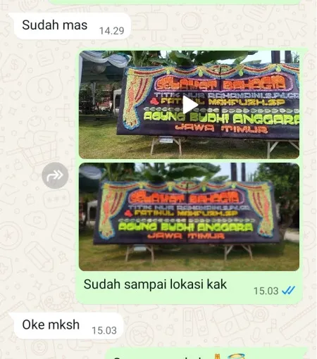 Pengiriman Papan Bunga Somogede Pituruh