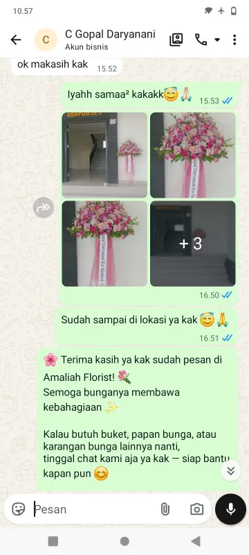 Pengiriman Karangan Bunga Somogede Pituruh