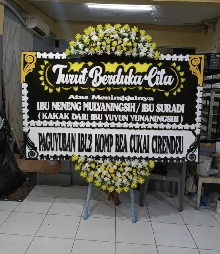 Papan Bunga Duka Somogede Pituruh